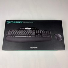 Logitech MK710 Wireless Keyboard Mouse Combo Performance Black New picture