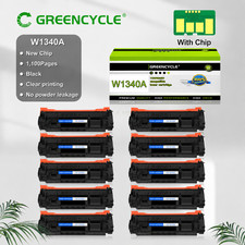 GREENCYCLE 10 Pack 134A W1340A Black Toner for HP M209dw M234dw M234sdn M234sdw picture