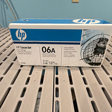 HP Genuine/Original LaserJet 06A Black Toner Cartridge C3906A picture