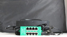 4 Port 44-57V Pin 12-/36+ Gigabit PoE Injector WT-AT-4 w/ AC Adapter picture