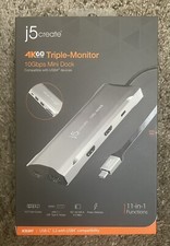 J5 CREATE JCD397 4K TRIPLE-MONITOR 10GBPS MINI DOCK (AO2082327) picture