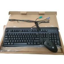 For HP Keyboard USB Port KU-1156PS2KB-1156 Round Mouth PS2 Keyboard and Mouse picture