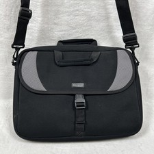 Targus Laptop Messenger Bag Black Gray CVR200-12A With Strap for 15” Laptop picture