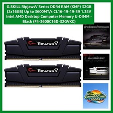 Ripjaws V Series 32GB RAM (2x16GB) - Optimized for Intel & AMD Systems picture