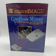 Golden Image Cordless Wireless IR Mouse for Atari ST Line GI800R NOS Sealed picture