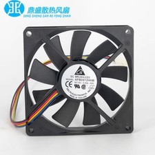 Delta AFB0912HHB 9015 12V 0.45A 9CM 4-Wire Dual Ball PWM Slim Fan picture