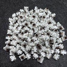 Keyboard Switches, 100 Pcs 3 PIN Blue Keyboard Clicker Dustproof Mechanical Ke picture