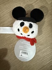 2025 Disney Parks Create Your Own Mickey Ear Headband Christmas Snowman Plush picture
