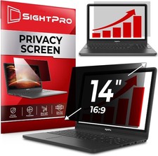 14 Inch 16:9 Laptop Privacy Screen Filter - Anti-Glare Protector and Shield picture
