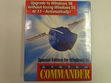 SYSTEM COMMANDER NEW, SEALED Special edition for windows 98 upgrade to windows98 picture