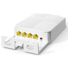 Gigabit PoE Extender 1 in 3 Out Waterproof 4-Port Outdoor PoE Repeater picture