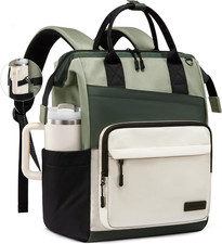 Stylish 15.6 Inch Laptop Backpack for Women - Water Resistant Daypack picture