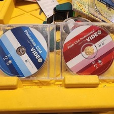 Adobe Flash CS4 Professional And Photoshop CS4 Learn by Video DVD-Rom ONLY picture