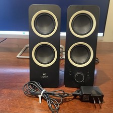 Logitech Z200 10W Multimedia Pair of Black Speakers picture