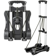Small Folding Hand Truck Dolly with 2 Wheels, Foldable Luggage Cart picture