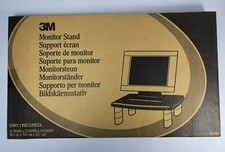 3m Adjustable Height Monitor Stand, 12 x 15 x 1-5 7/8, Black/Silver (MMMMS80B) picture