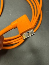 Tether Tools TetherPro USB-C to 3.0 Micro-B Right Angle Cable, 15', Orange picture