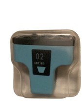 NEW GENUINE HP 02 CB283W Photo Pack Series  Printer Ink Cartridge Light Blue picture