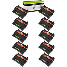 10PK CE390A 90A Toner Fits for HP Laserjet Enterprise 600 M603xh M4555fskm MFP picture