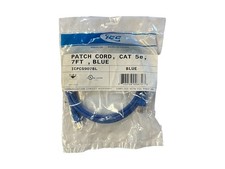ICC ICPCS907BL CAT5e Ethernet Patch Cable 7ft Blue RJ45 Network picture
