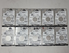 (Lot of 10) Western Digital WD Black WD5000 500 GB SATA III 2.5 in Laptop Drives picture