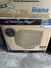 NEC FP2141SB / Diamond Pro 2070SB 21” CRT Monitor 140khz Rare IN BOX  MANUALS picture