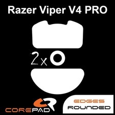 Corepad Skatez PRO for Razer Viper V4 PRO Replacement Mouse Feet Hyperglide picture