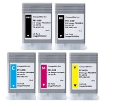 5 Pack PFI-030 Ink Cartridge tank Fit Canon ImagePROGRAF IPF TA-20 TA-30 picture
