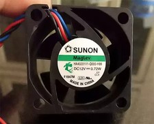 1PCS SUNON HA40201V1-Q000-H99  4020 12V 0.72W Silent Fan picture