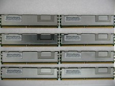 SERVER ONLY 32GB KIT 8X4GB ECC FULLY BUFFERED FBDIMM FB PC2-5300 667 RAM MEMORY picture