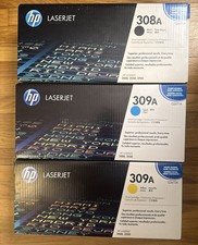 3PK  HP 308A LaserJet 3500 3550 3700 Printer Toner Q2670A Q2671A Q26732A Genuine picture