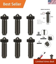 0.4mm 6PCS Hardened Steel Nozzles for Anycubic Kobra 2 - Smooth Performance picture