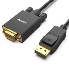 BENFEI DisplayPort to VGA 10 Feet Cable, Uni-Directional DP DisplayPort Computer picture