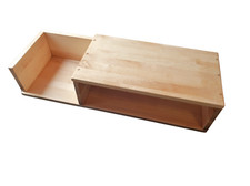 Solid Hard Maple Computer Monitor Riser/Organizer Hand Made in the US picture