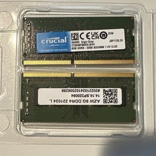 Crucial 16GB (2x8GB) DDR4-3200 SODIMM RAM PC4-25600 CT8G4SFS832A Non-ECC picture