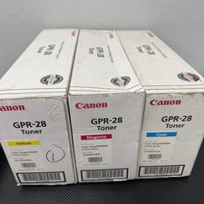 Canon GPR-28 Toner Cartridge Set Yellow Magenta Cyan for C1022 Series New picture
