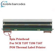 New For NCR 7197 7198 7167 Printhead POS Thermal Label Printer 9pin US picture