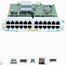 One unit HPE  J9986A 24-Port Gigabit PoE+ v3 zl2 Switch Module RJ-45 . picture
