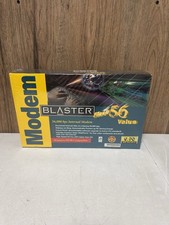 Vintage Modem Blaster Flash 56 PCI 56K Internal Fax Modem New Sealed picture