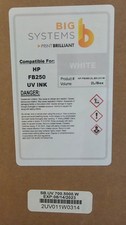 HP  Scitex FB250 UV ink White 2 liter exp 08/2023 picture