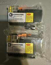 Two New Sealed INK Cartridge LC406XL  Black picture