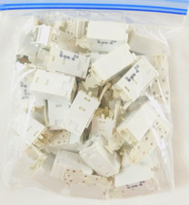 Cat5e Ortronics Clarity OR-HDJ5E-88 High Density Jack - White - QUANTITY OF 50 picture