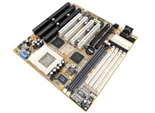 Untested Gigabyte GA-586T2 Rev 1.2 Mainboard Socket 7 Motherboard EDO picture