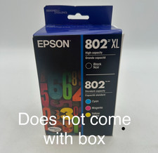 Genuine Epson Ink 802 4-pack Black Cyan Magenta Yellow picture