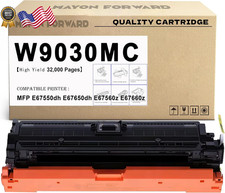 W9030 W9030MC Black Toner Cartridge Replacement for HP MFP E67550Dh E67650Dh picture
