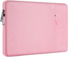 Laptop Sleeve Case for 13.3 14 inch, Protective Pink Carrying Bag for MacBook picture