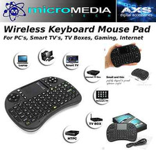 MediaVISION- Wireless Keyboard Mouse Pad for PC's- Smart TV's- Gaming- TV Box picture