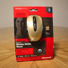 Microsoft Wireless Mobile Mouse 3500 BlueTrack Wireless USB Nano Gold/Black picture