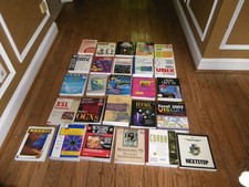 Vintage Lot Computer Guides Manuals Textbooks IT Programming Security UNIX OS/2 picture