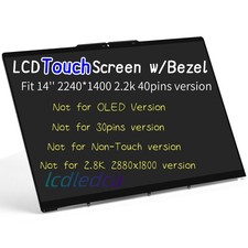 5d10s39812 Lcd Module Sb Lenovo Yoga 7 14ial7 82qe000kus 5D10S39867 5D10S39869 picture
